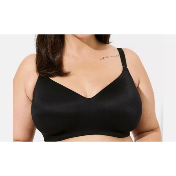 Torrid Curve Women’s Back Smoothing Black Wire-Free Bra (Size 44D) - Picture 1 of 9